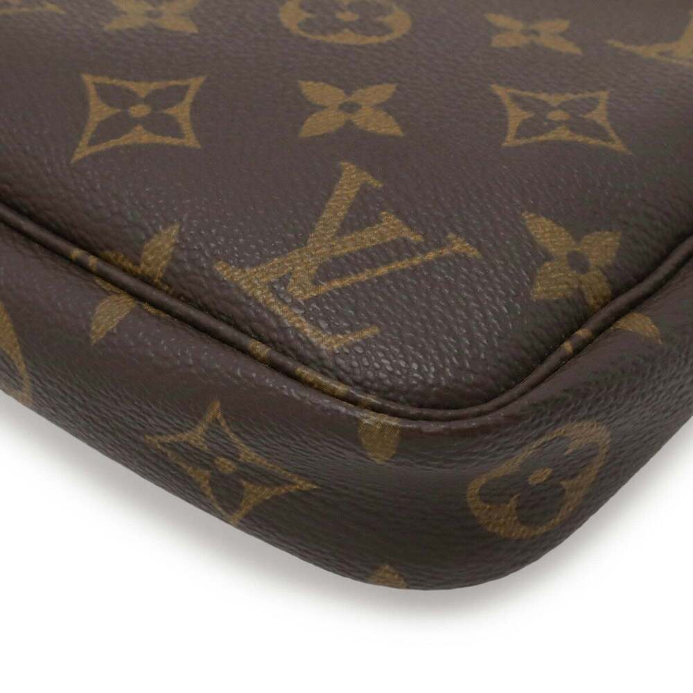 LOUIS VUITTON Brown Monogram Pochette Pouch - Picture 4 of 9